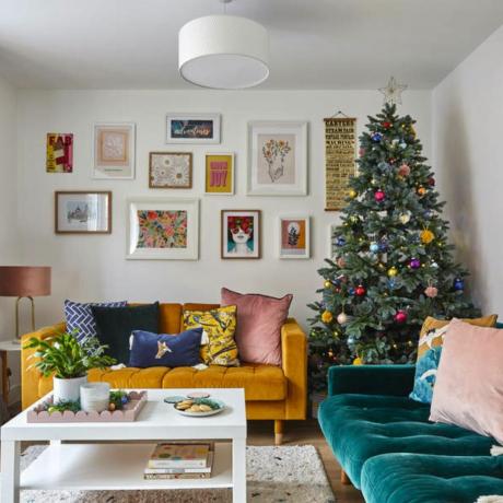 Errores que se deben evitar en el árbol de Navidad en espacios reducidos en casa