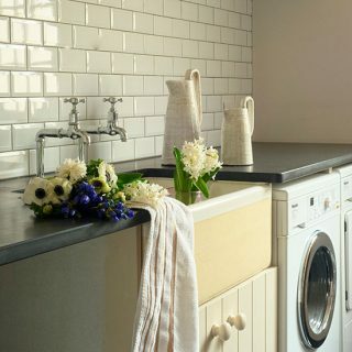 Tvättstuga med tunnelbana | Tvättstuga inredning | Hem och trädgårdar | Housetohome.co.uk