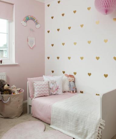ديكورات غرف نوم اطفال وردية