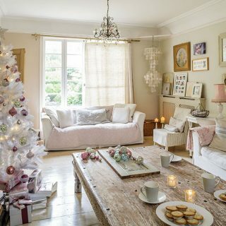 Pastell jul vardagsrum | Vardagsrumsinredning | Stil hemma | Housetohome.co.uk
