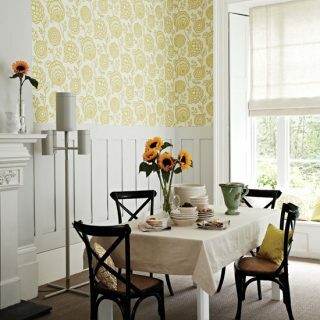 Meleg mintás étkező | Étkező dekorációs ötletek | Étkező | Otthonok és kertek | KÉP | Housetohome.co.uk