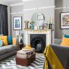 Idee soggiorno giallo e grigio: combinazioni di colori per tutti gli stili