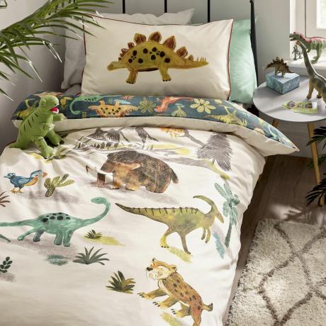 Новые постельные принадлежности для динозавров Next заставят фанатов восторженно реветь