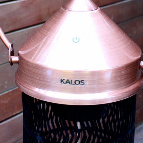 Kettler Kalos bakrena lampa gornja grijalica za terasu s prekidačem za isključivanje
