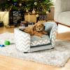 Perlakukan hewan peliharaan Natal ini dengan teepee hewan peliharaan bergaya Aldi dan tempat tidur sofa anjing