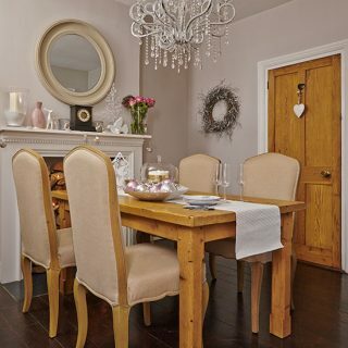 Jedáleň zo smotany a borovice | Zdobenie jedálne | Ideálny domov | Housetohome.co.uk