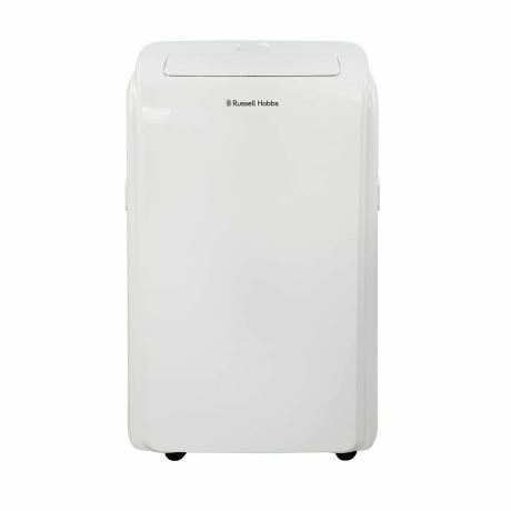 El aire acondicionado portátil rectangular blanco Russell Hobbs RHPAC11001