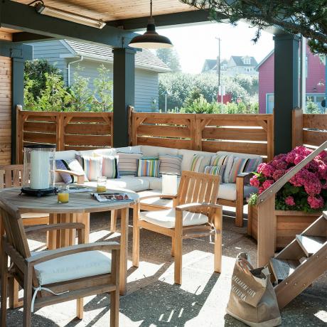 Idee per il patio: 24 idee per il design del patio per migliorare qualsiasi spazio esterno