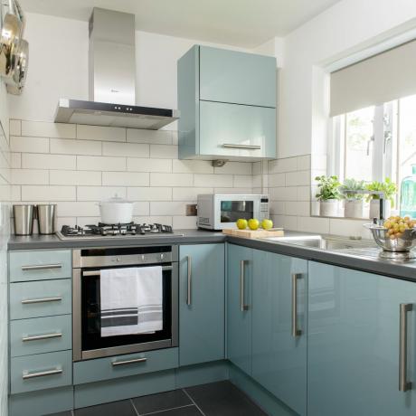 Cozinha azul 