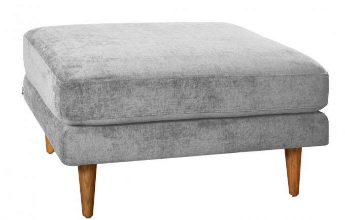 Puede montar este elegante sofá en una caja en tres minutos, sin herramientas.
