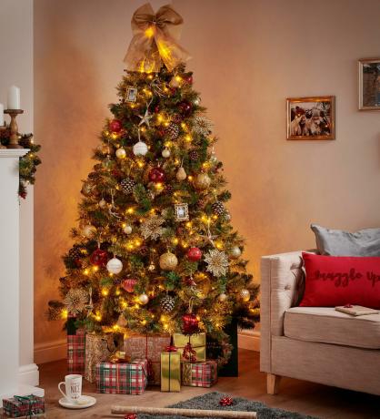 Traditionele kerstboom