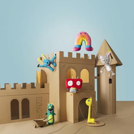 Os brinquedos fofinhos IKEA SAGOSKATT dão vida aos amigos imaginários das crianças