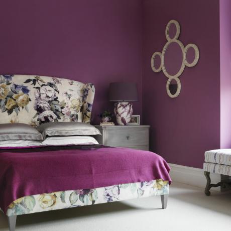 идеи за лилава спалня