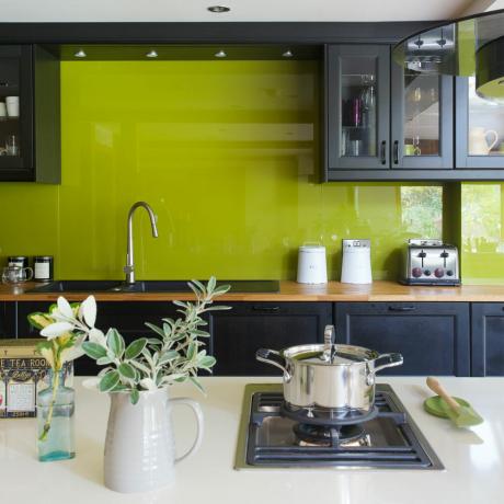 Ideias de cozinha verde