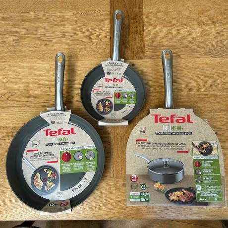 مراجعة Tefal Renew + Aluminium Ceramic Non-Stick Pans مراجعة