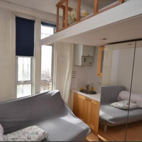 Los alquileres en Londres aumentan a medida que los apartamentos se hacen más pequeños... y mas pequeño
