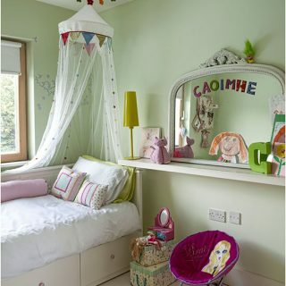 Apple grönt flickas sovrum | Barnrum dekorera | Perfekt hem | Housetohome.co.uk