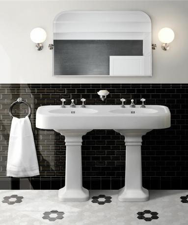 ideer til badeværelse i marmor