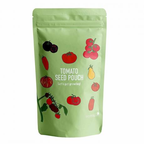 Scott & co žaliųjų pomidorų sėklų maišelis