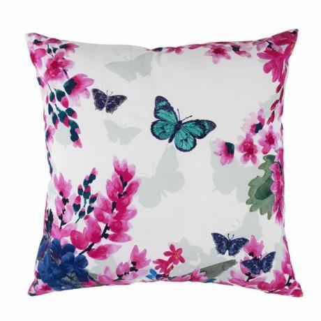 Butterfly print pude
