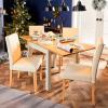 Mesa de jantar Aldi de 6 lugares que abre espaço para todo este Natal - apenas £ 99,99