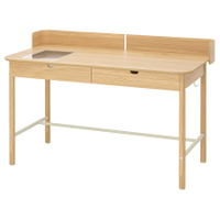 RIDSPÖ Skrivbord, Ek | 350 kr på IKEA