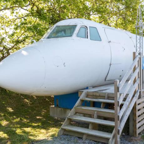 Lentokone Airbnb 