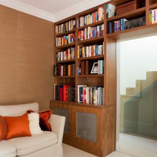 Bibliothèque à domicile moderne | Idées de bureau à domicile | Maisons & Jardins