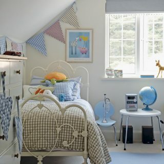 Рожево -блакитна дитяча спальня | Зображення | Housetohome.co.uk