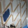 Se hvordan DIY veggpanel forvandlet et barns soverom