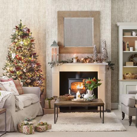 Ett vardagsrum, tre sätt: hur du skapar ditt perfekta julschema