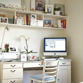 Kampinis biuras | Namų biuras | Dekoravimo idėjos | Vaizdas | Namas namuose