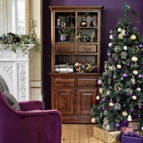 Obtenga una hermosa sala de estar a tiempo para Navidad