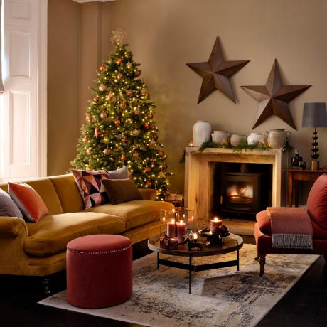 Esquemas de colores navideños para alegrar tu hogar
