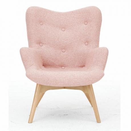 Рожево-рожевий стілець-дуже ідеальний будинок