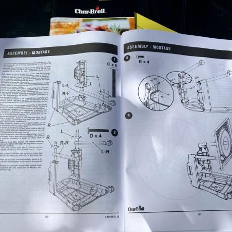 instruktioner för att bygga en grill