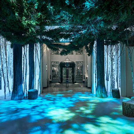 Choinka Claridge to niesamowita instalacja artystyczna, która wprowadzi Cię w świąteczny nastrój