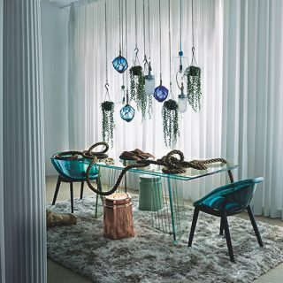 Moderna ēdamistaba ar stikla galdu | Ēdamistabas dekorēšana | Livingetc | Housetohome.co.uk