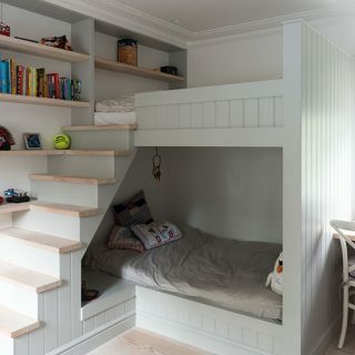 Παιδικό δωμάτιο με εντοιχισμένες κουκέτες | Διακόσμηση παιδικού δωματίου | Livingetc | Housetohome.co.uk