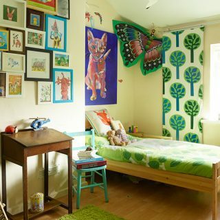 Quarto infantil com cortinas coloridas | Decoração de quarto infantil | Estilo em casa | Housetohome.co.uk