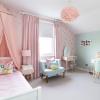 Pomysły na sypialnię dla dziewczynek – schematy w każdym kolorze od różu po czerń