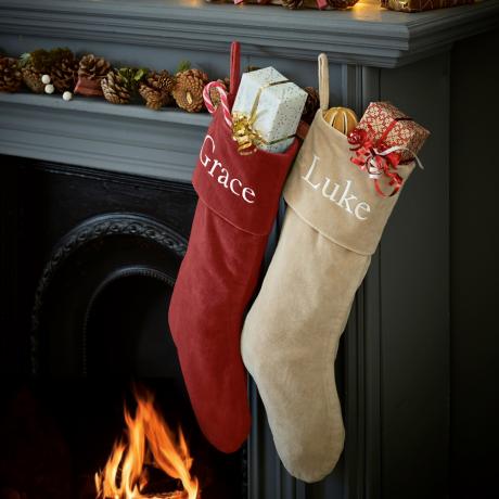 Επόμενο χριστουγεννιάτικο στεφάνι dn κάλτσες με εξατομικευμένα μηνύματα
