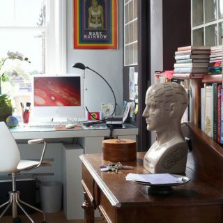 Biuro o małej powierzchni | Biura domowe | Pomysły projektowe | Obraz | Domdodomu