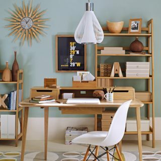 Домашній офіс у стилі ретро | Меблі для домашнього офісу | Столи | Зображення | Будинок будинку
