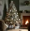 Tendências de árvores de Natal - as maneiras mais elegantes de enfeitar a árvore