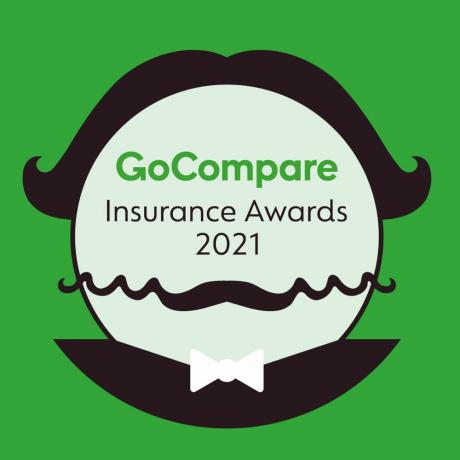logotipo de gocompare para premios de seguros 2021