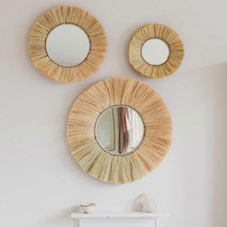 Fringed Mirrors sú mikro trendom, ktorý tento rok ovláda naše domovy